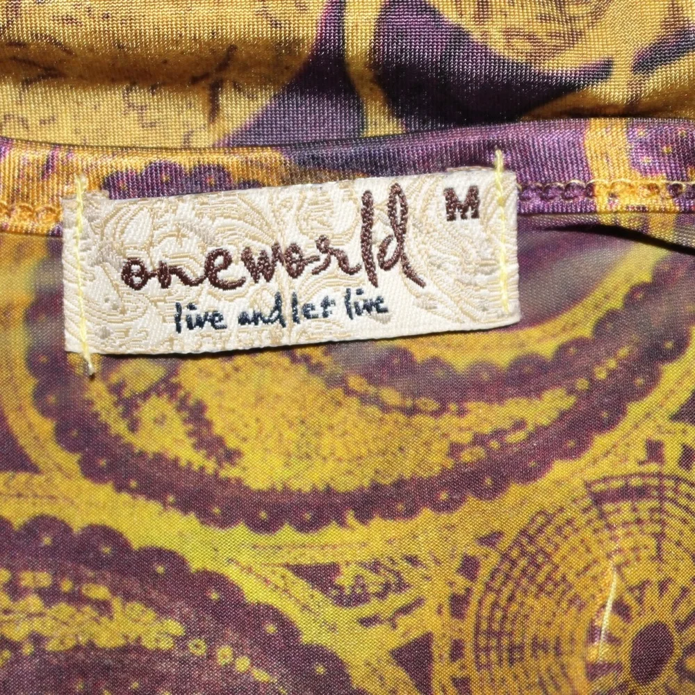 One World, short sleeve high waited dress.....